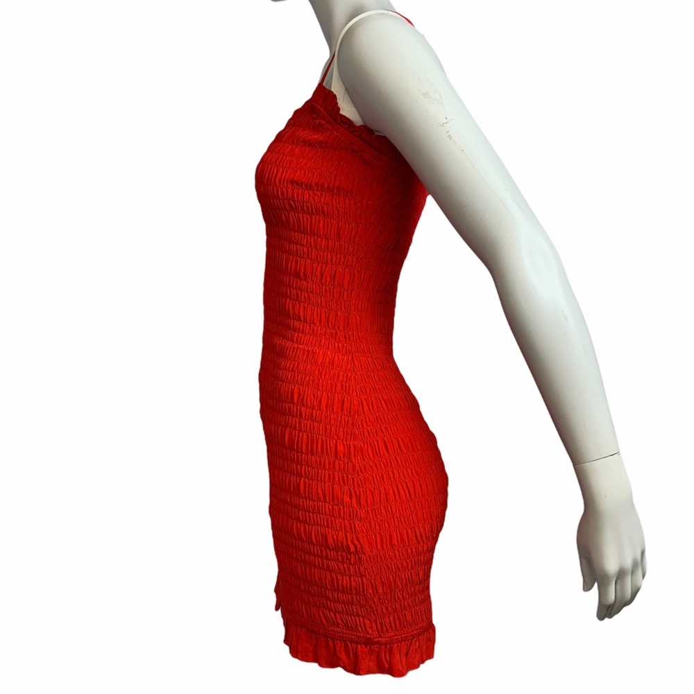 Red Mini Dress - Picture 4 of 4